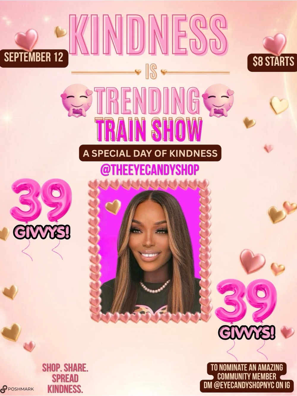 Kindness is Trending Train Show - ⚡️2 Givvy Blitzes + 39 GIVVYs TYSM🫶🛍️🎉🥳
